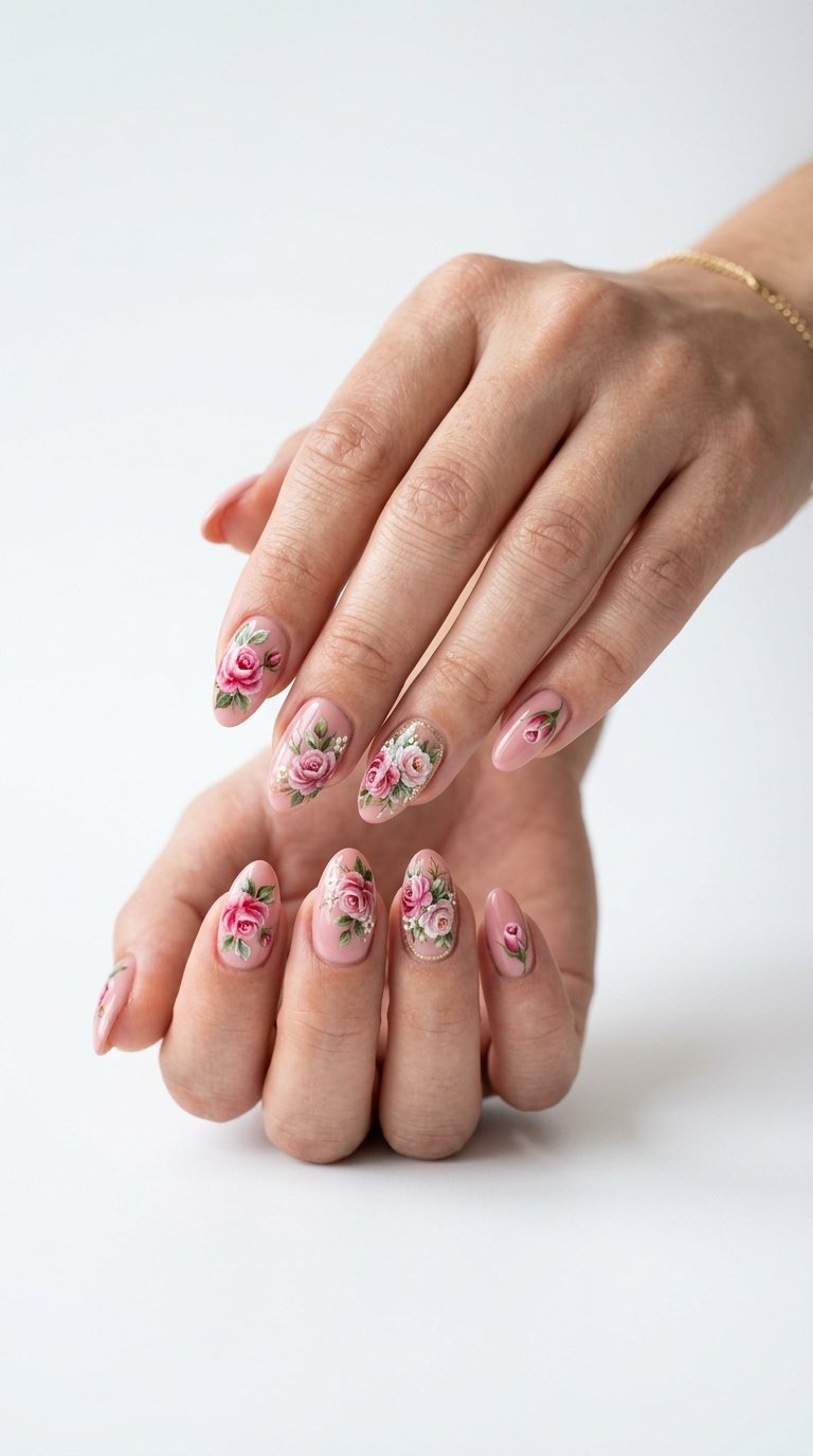 Rose Nails with Rose Nail Designs 2026
