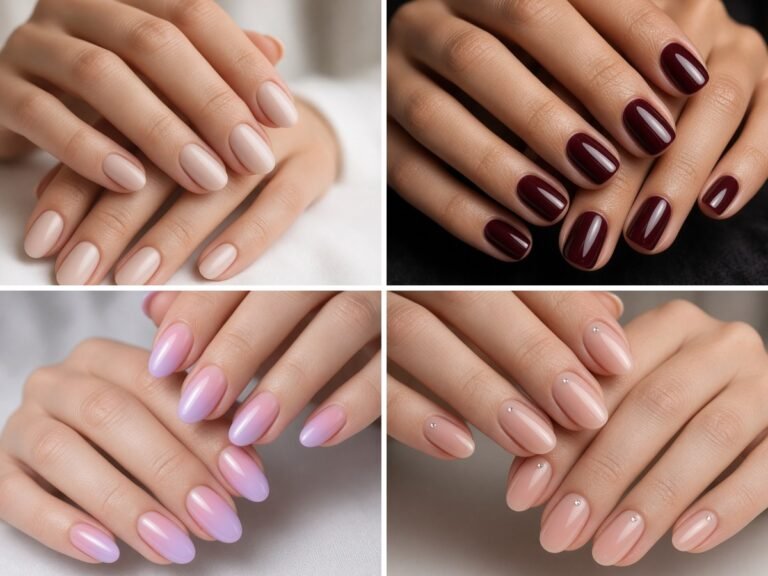 12 Short Almond Nails Designs That Elongate Fingers