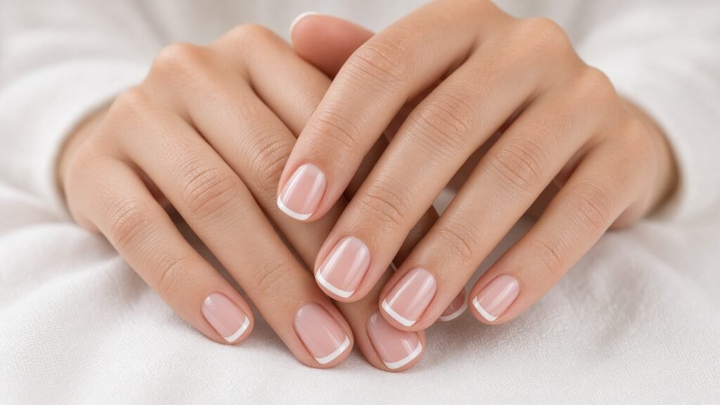 Micro French Short Nail Designs