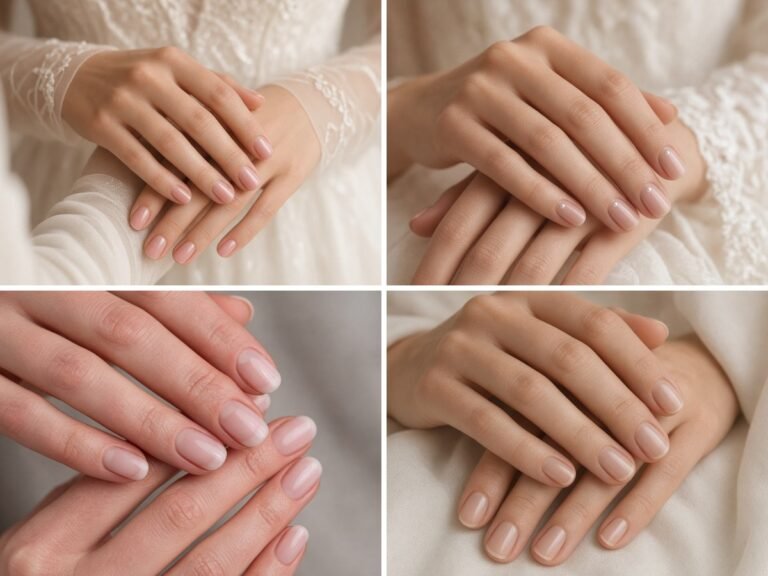 10 Short Wedding Nails Ideas for Brides Who Love Minimal Style