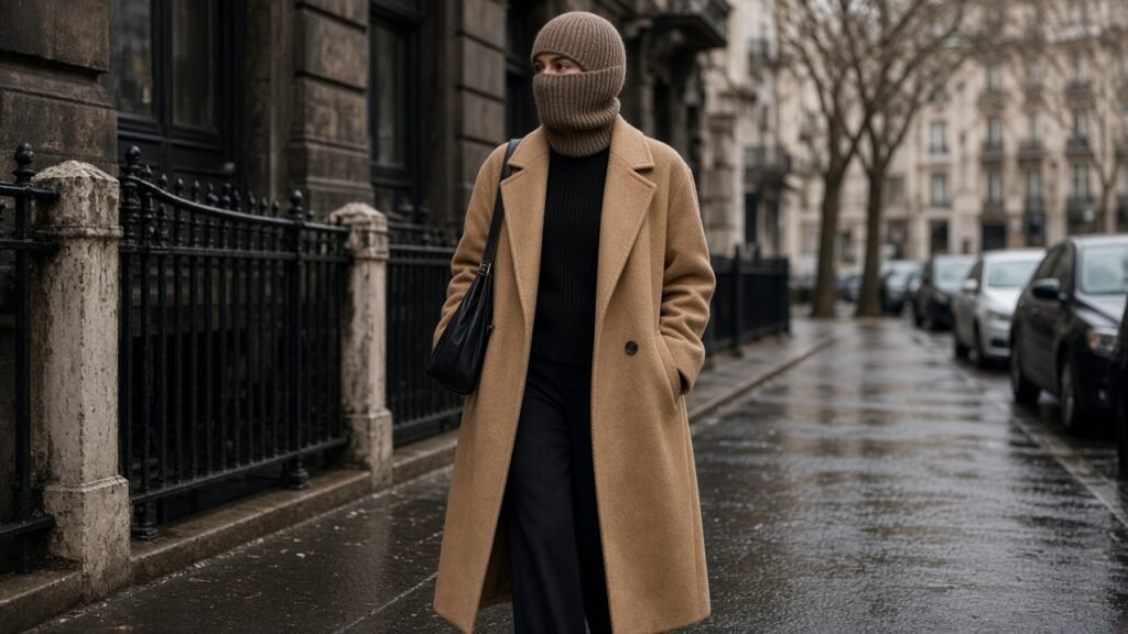 Hidden Gem: Balaclava and Long Coat - winter outfits
